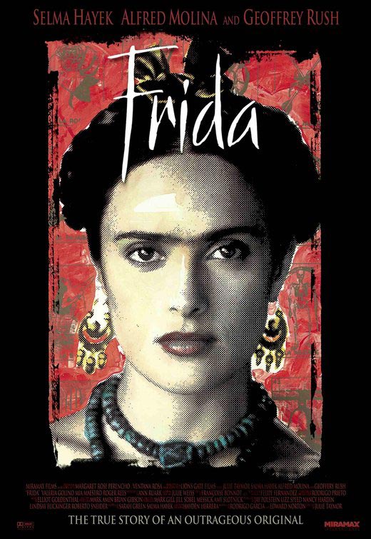 Emrah Yücel’in tasarladığı Selma Hayek 'Frida' afişi