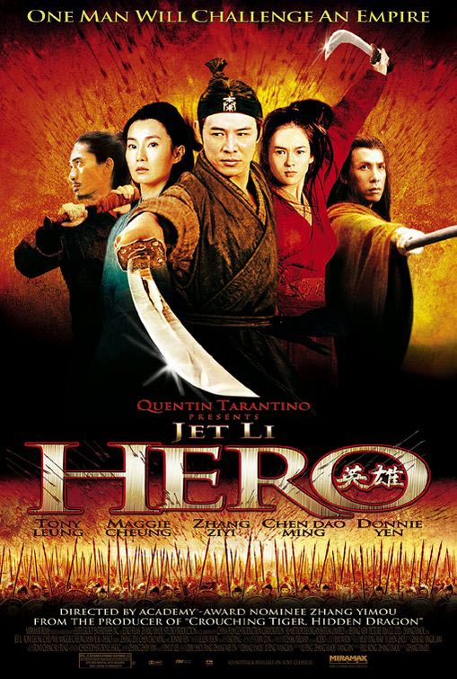 Emrah Yücel’in tasarladığı Jet Li 'HERO' afişi